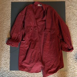 Red L.L. Bean Jean Jacket